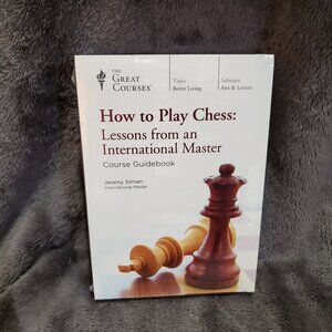 The Great Courses:How to Play Chess 4-Disc Set DVD 2015 Jeremy Silman